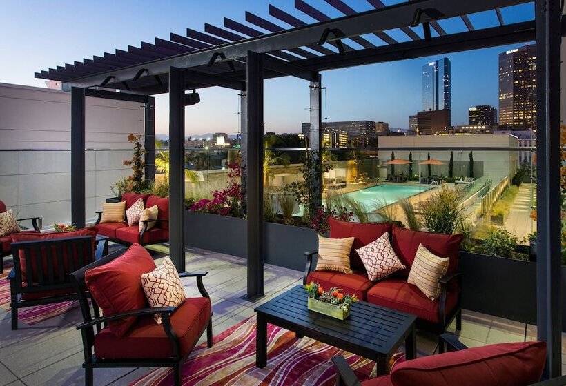 בית מלון כפרי Courtyard By Marriott Los Angeles L.a. Live