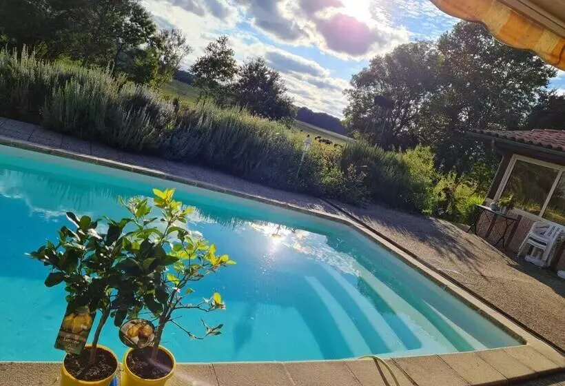 Aamiaismajoitus (B&B) Domaine Castetbieilh