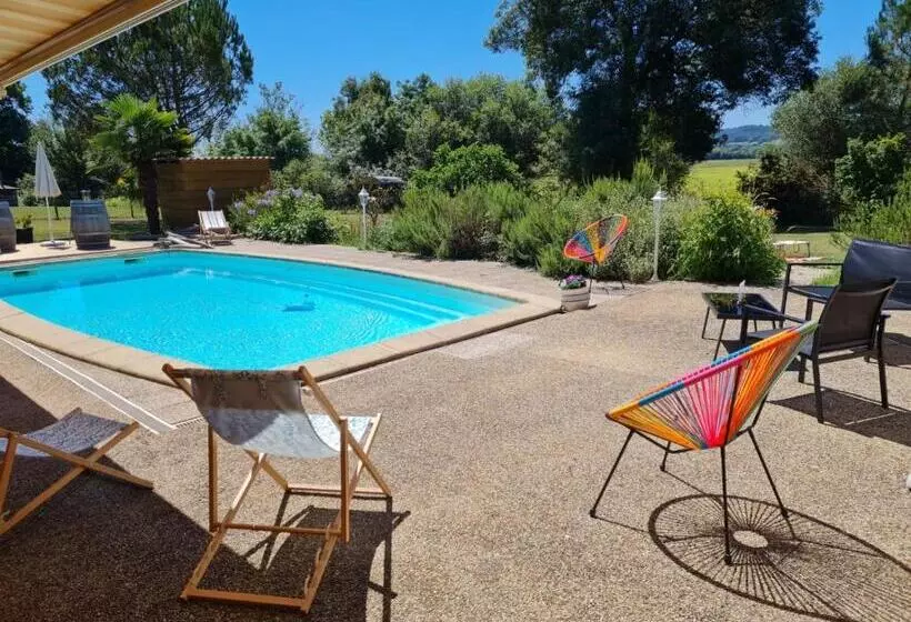 Aamiaismajoitus (B&B) Domaine Castetbieilh