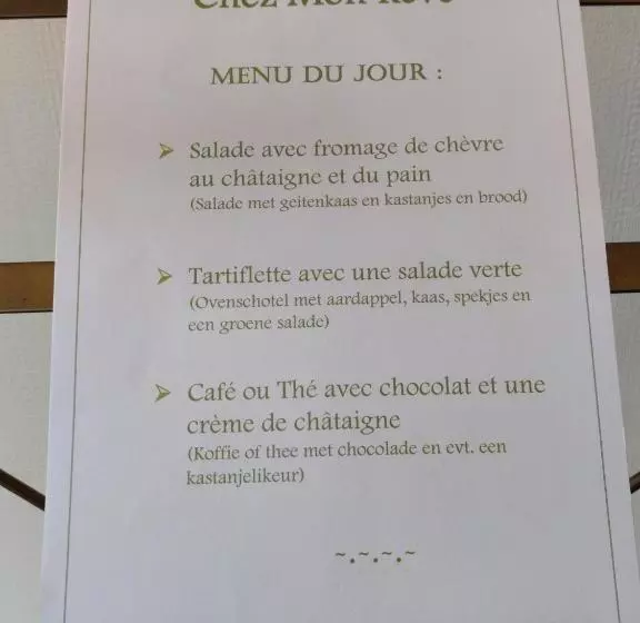 Chambres D Hôtes / B&b Chez Mon Rêve