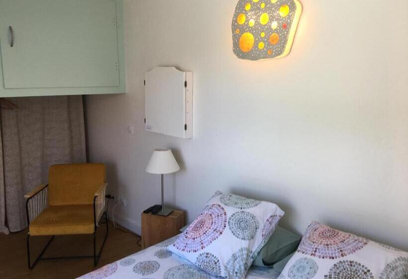 ベッドアンドブレックファースト Chambre Studio Indépendante Au Calme Vue Sur Piscine