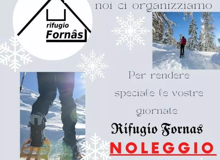 ホテル Rifugio Fornas