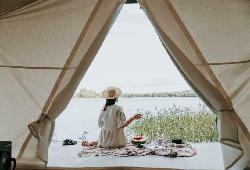 مبيت وإفطار Glamping Erve Hasselo