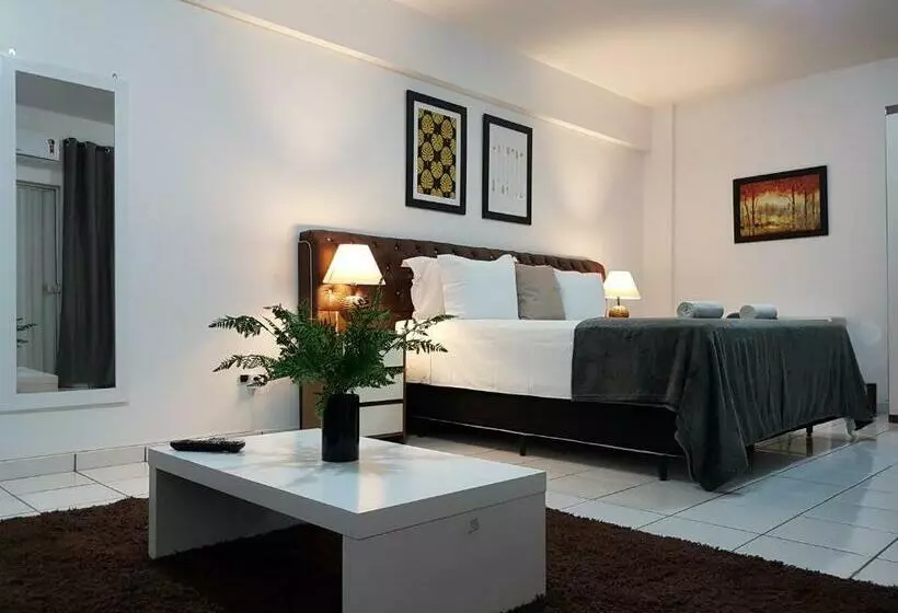 B & A Suites Inn Hotel   Quarto Luxo âmbar