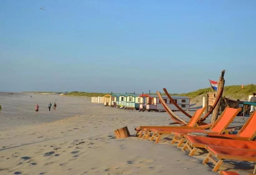 Lomakeskus Pipowagen Op Het Strand