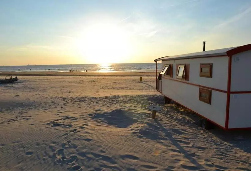 Lomakeskus Pipowagen Op Het Strand