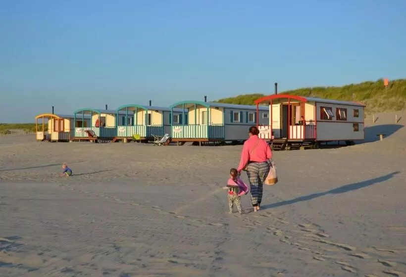 Lomakeskus Pipowagen Op Het Strand