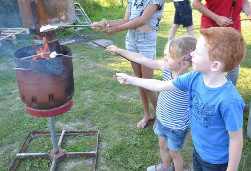 Lomakeskus Pipowagen Op Het Strand