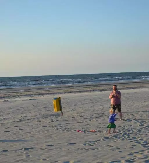 Lomakeskus Pipowagen Op Het Strand