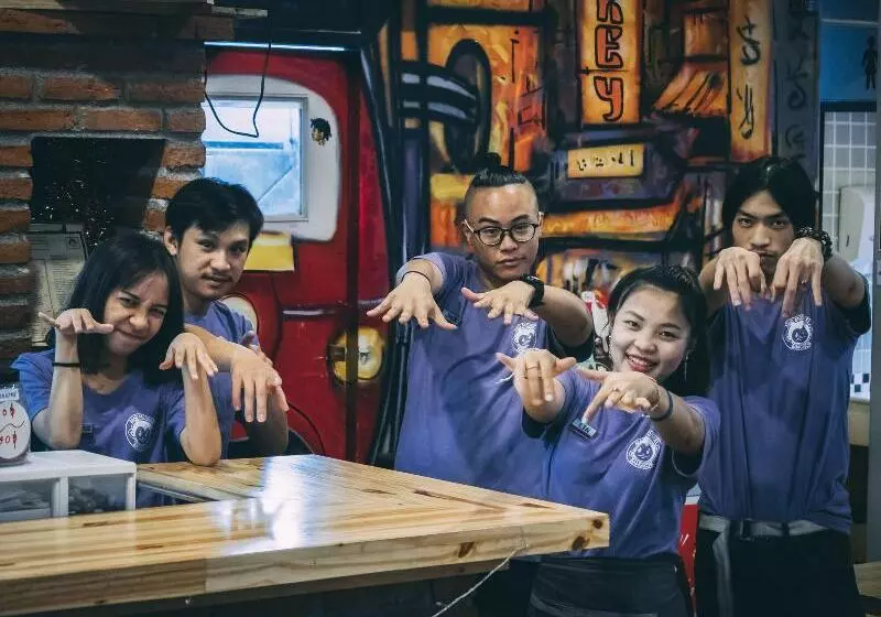 ユースホステル Mad Monkey Bangkok