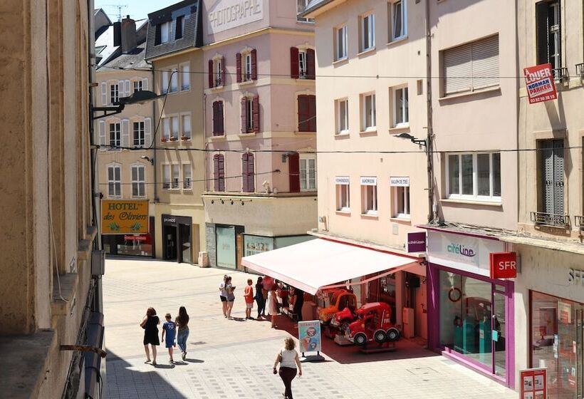 호텔 Logis Hôtel Des Oliviers