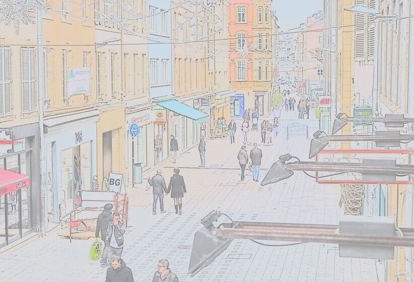 호텔 Logis Hôtel Des Oliviers