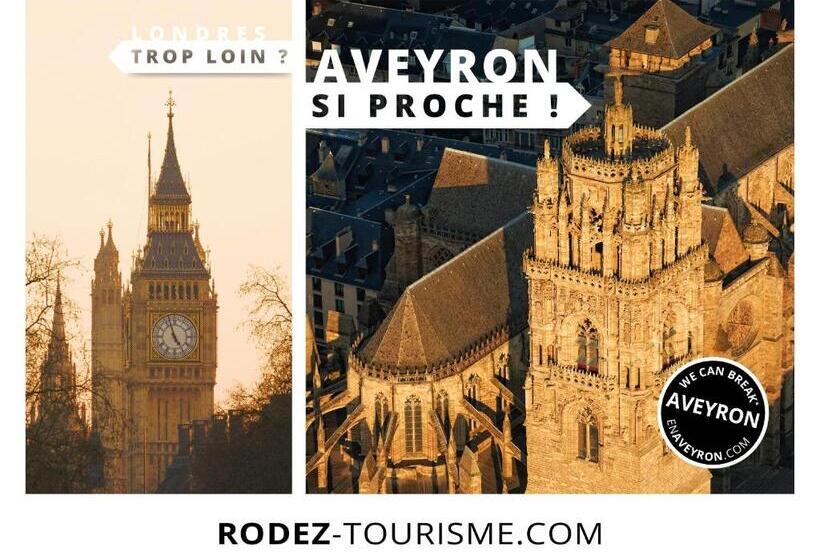 בית מלון כפרי Ibis Budget Millau Viaduc