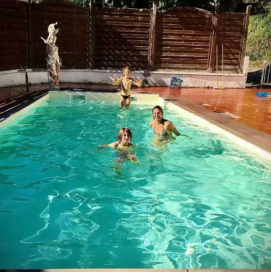 پانسیون La Canopée Enchantée, Chambres D Hôtes, Piscine, Proche Aéroport, Gare Maritime