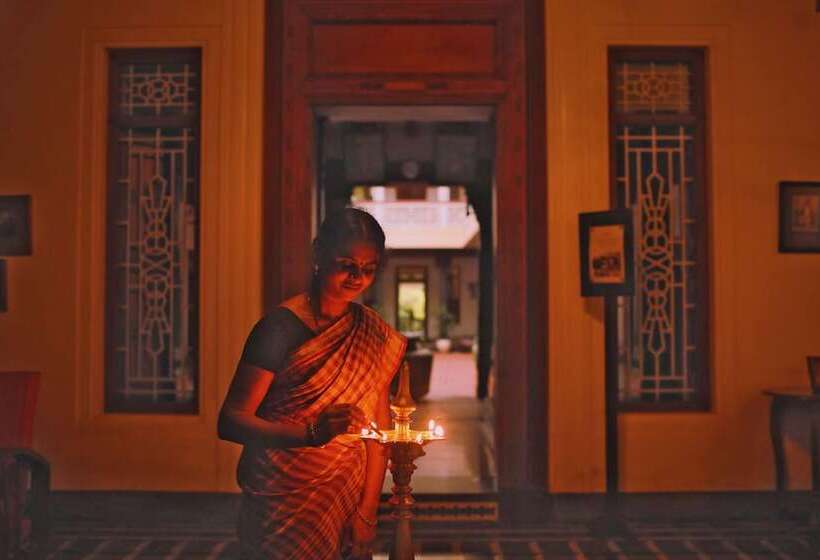 בית מלון כפרי Visalam Chettinad Palace   A Cgh Earth Experience