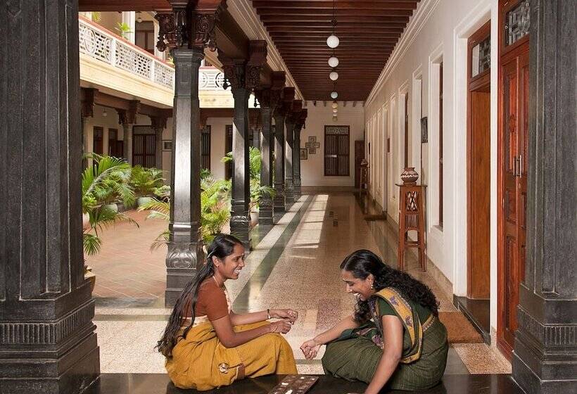 בית מלון כפרי Visalam Chettinad Palace   A Cgh Earth Experience