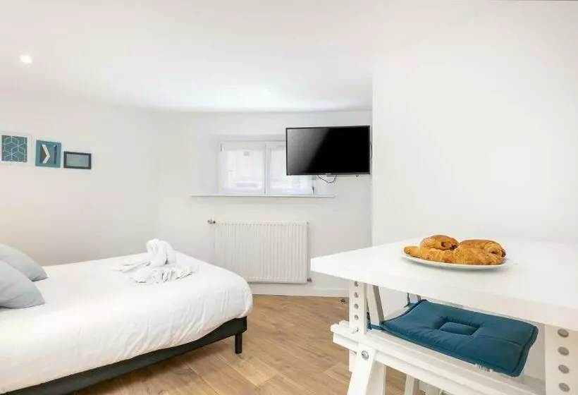 ベッドアンドブレックファースト Le Belem : Chambre Spacieuse Avec Sdb Privative, Cuisine Et Salon Partagés, Terrasse, Proche Facs Et