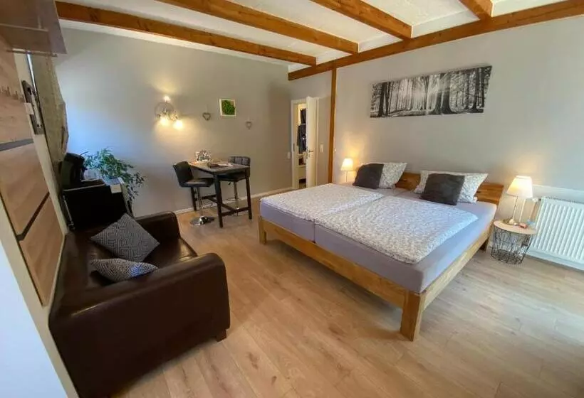 Majatalo Großes Doppelzimmer Mit Eigenem Bad Und Kühlschrank, Frisch Saniert