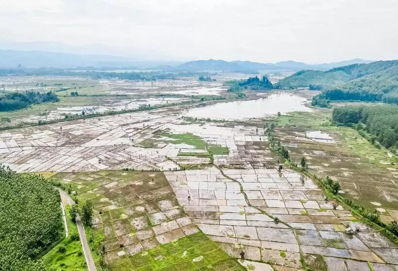 Hotelli Oyo Homes 91114 Desa Wisata Bangunharja