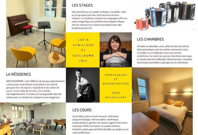 ホテル Gîte De Séjour Haut 2 Gammes