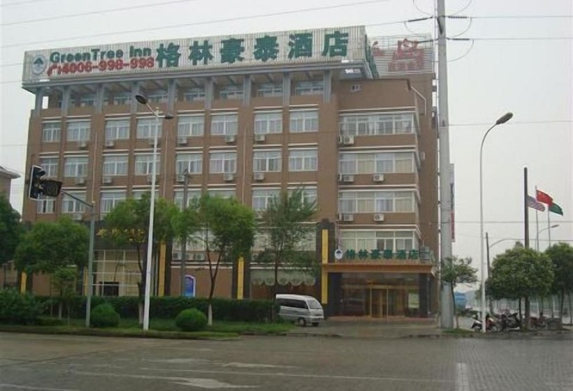 בית מלון כפרי Greentree Inn Taizhou East Meilan Road University Town