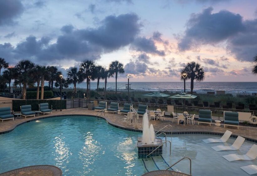 فندق Springhill Suites By Marriott Myrtle Beach Oceanfront