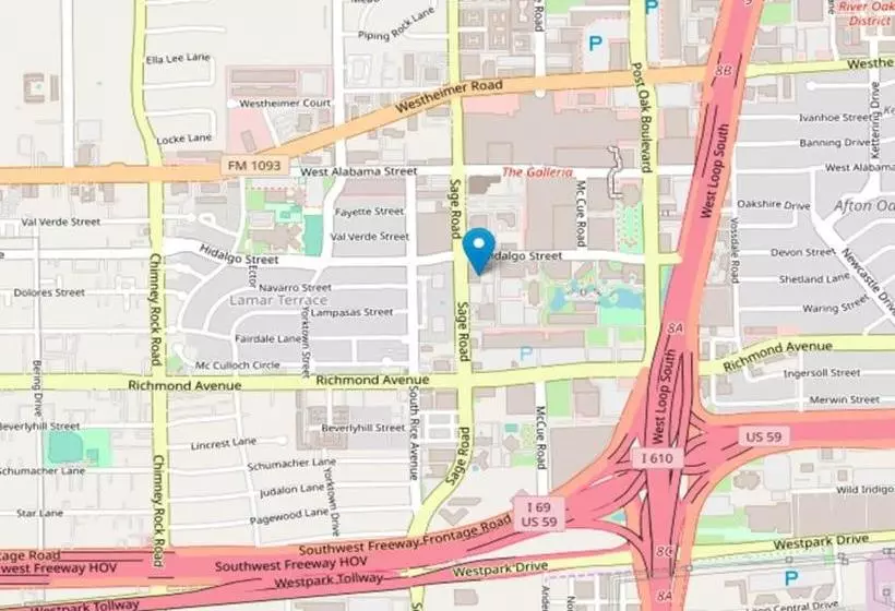 ホテル & Apartments Houston Galleria