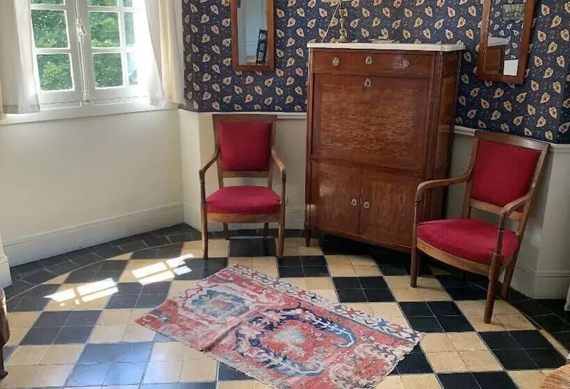 בית מלון כפרי Chambres D Hôtes Manoir De Beaumarchais