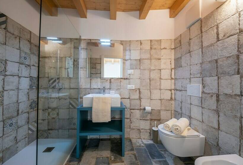 بنسيون Appartamenti La Corte   Blu