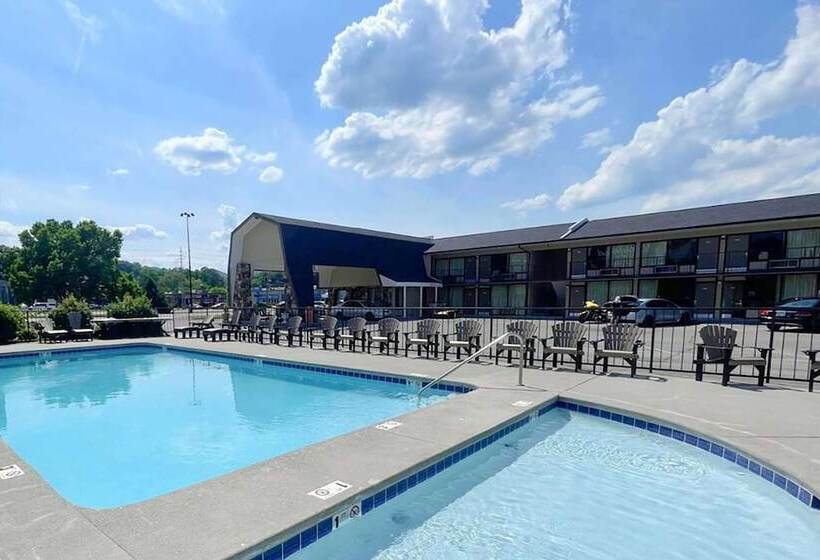 汽车旅馆 Travelodge By Wyndham Pigeon Forge Dollywood Lane