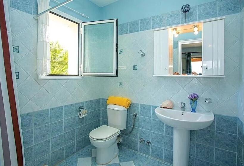 膳宿费 Villa Nafsika With Amazing View