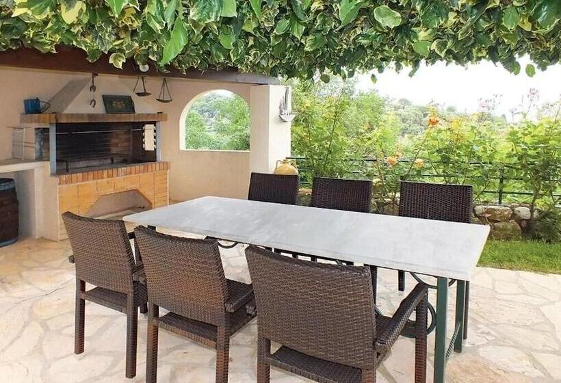 膳宿费 Villa Nafsika With Amazing View