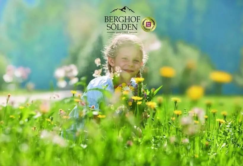 ホテル Berghof Soelden Anno 1588