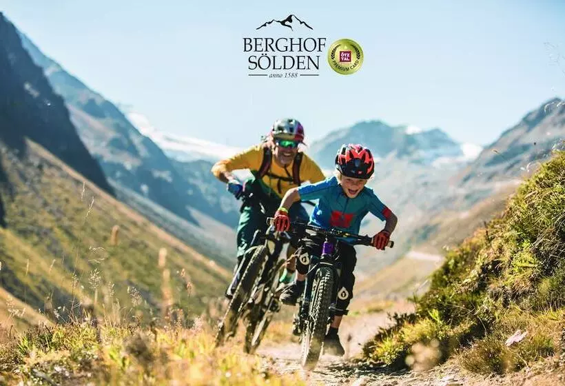 ホテル Berghof Soelden Anno 1588