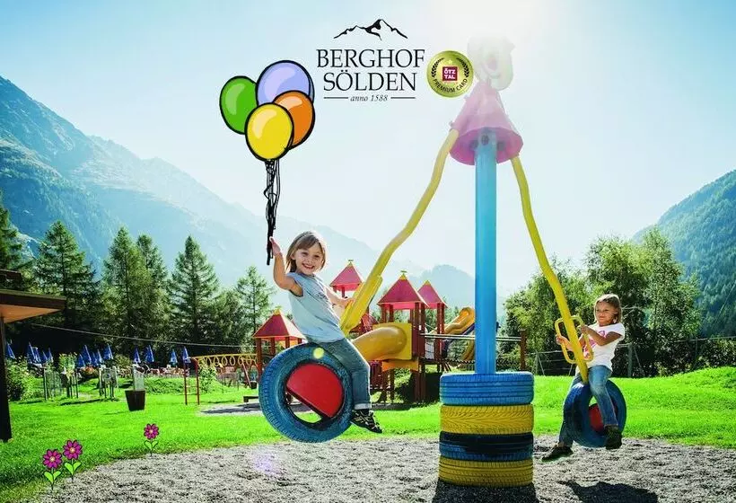 ホテル Berghof Soelden Anno 1588