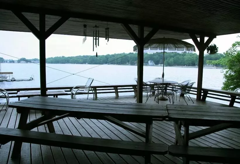 Cabin Deck House  Formidable Cabin In Laurel Island