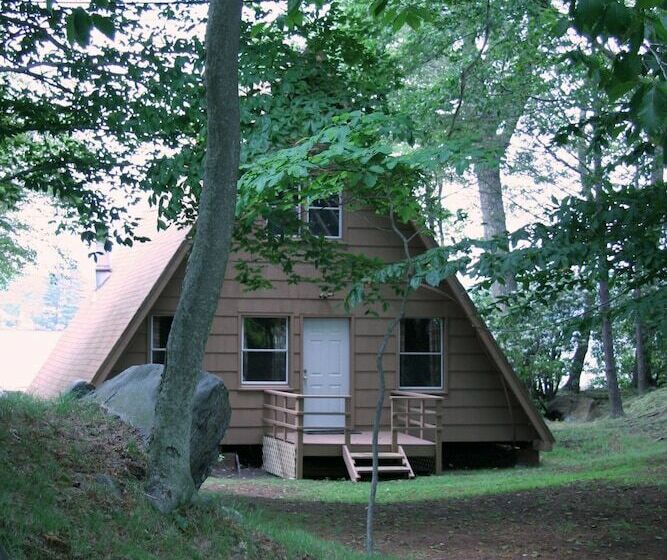 Cabin Deck House  Formidable Cabin In Laurel Island