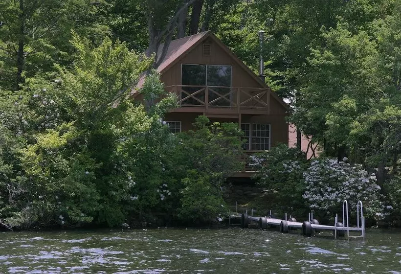 Cabin Deck House  Formidable Cabin In Laurel Island
