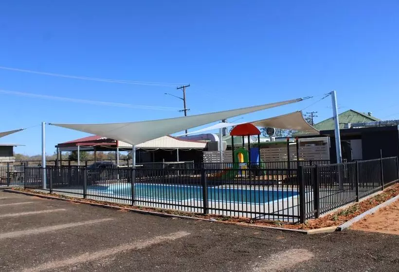 モーテル Sunshine Gardens Bourke Resort