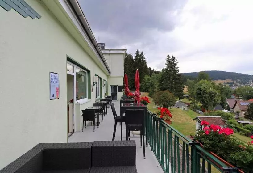 צימר Pension Am Waldesrand