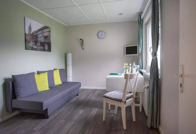 צימר Pension Am Waldesrand