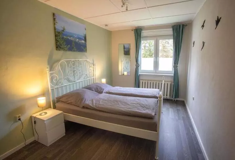 צימר Pension Am Waldesrand