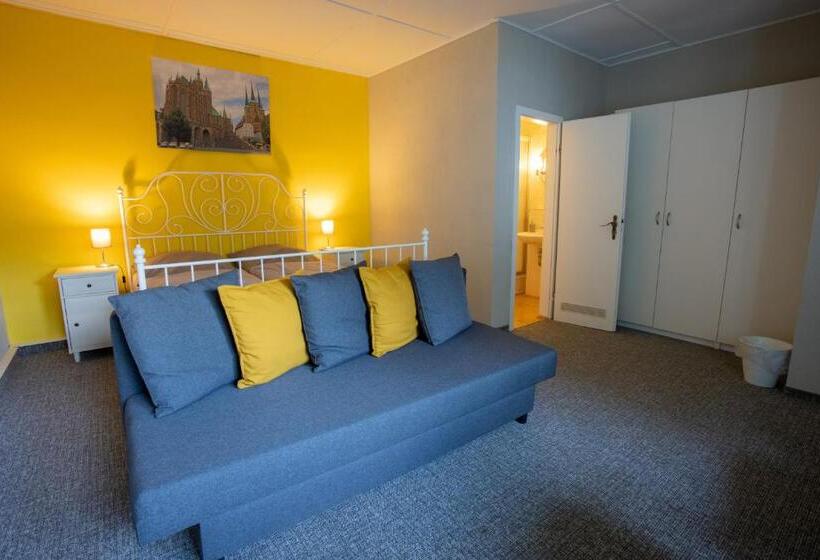 צימר Pension Am Waldesrand