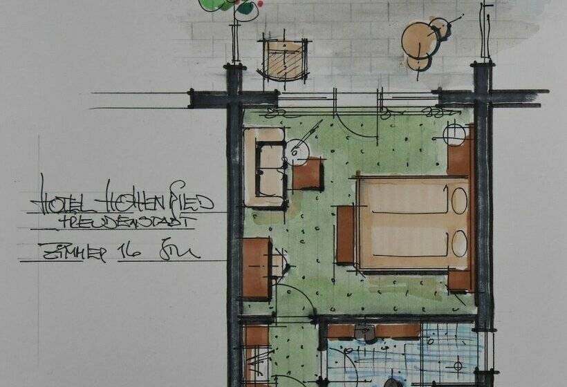 فندق Das Hohenried