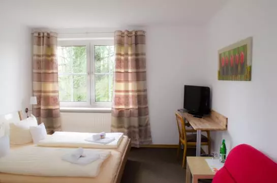 Отель Am Wulfter Turm Sportpark