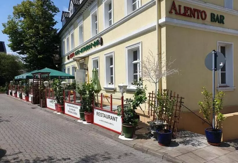 هتل Alento Im Deutschen Haus Restaurant Olympia