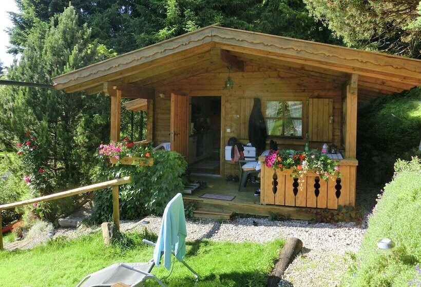 Log Cabin In Bavaria With Covered Terrace