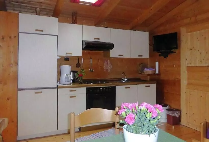 Log Cabin In Bavaria With Covered Terrace