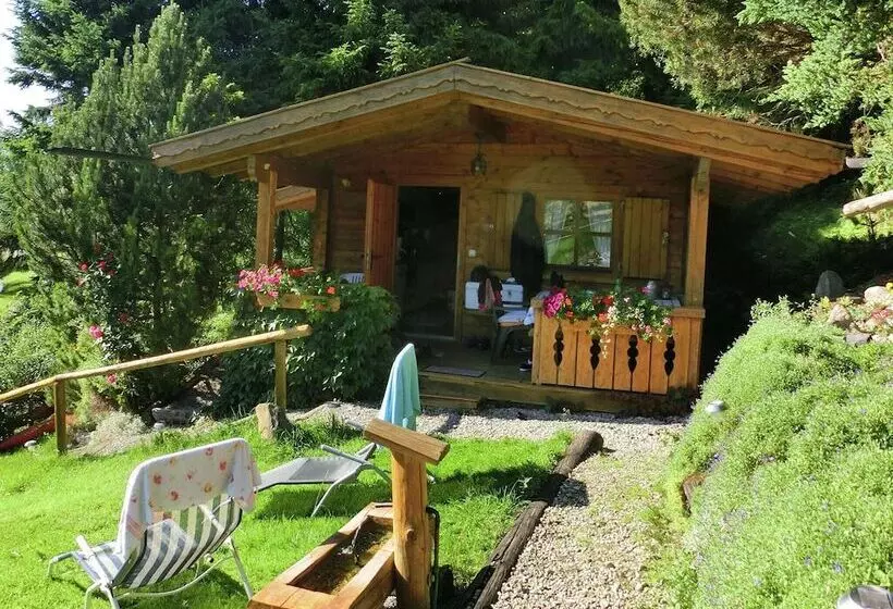 Log Cabin In Bavaria With Covered Terrace