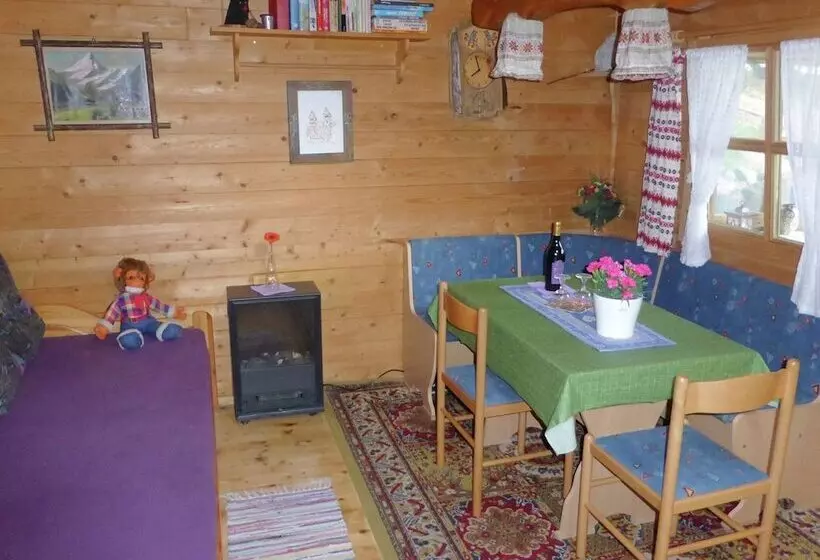 Log Cabin In Bavaria With Covered Terrace